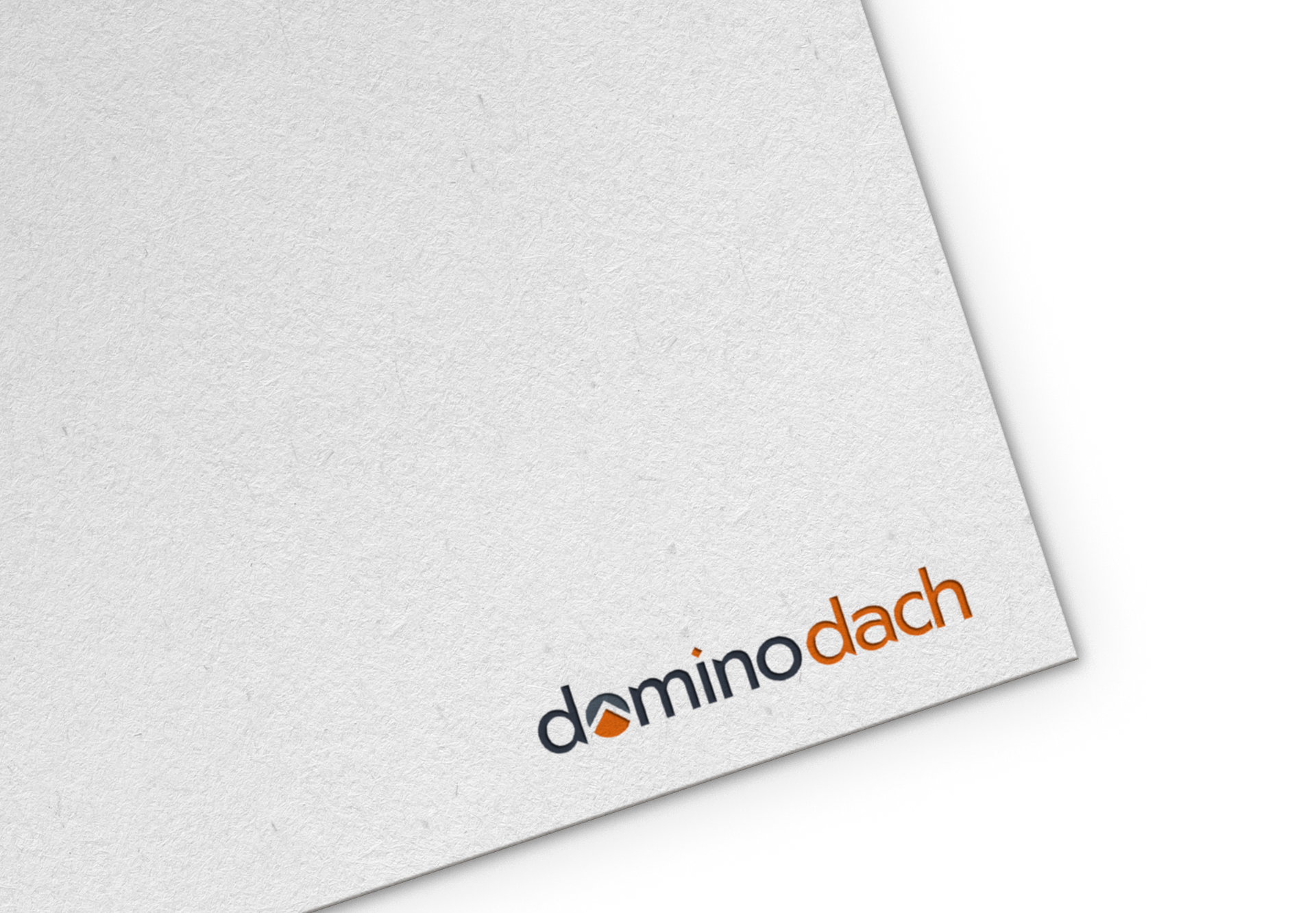 realizacja logotypu dla firmy dekarskiej DominoDach