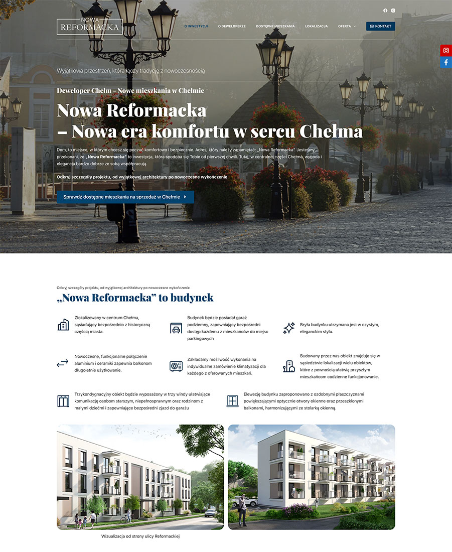 NOWA REFORMACKA – Nowe mieszkania do&nbsp;sprzedania